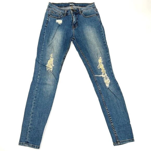 BDG Distressed Panted Pocket Skinny Jeans - Picture 4 of 13